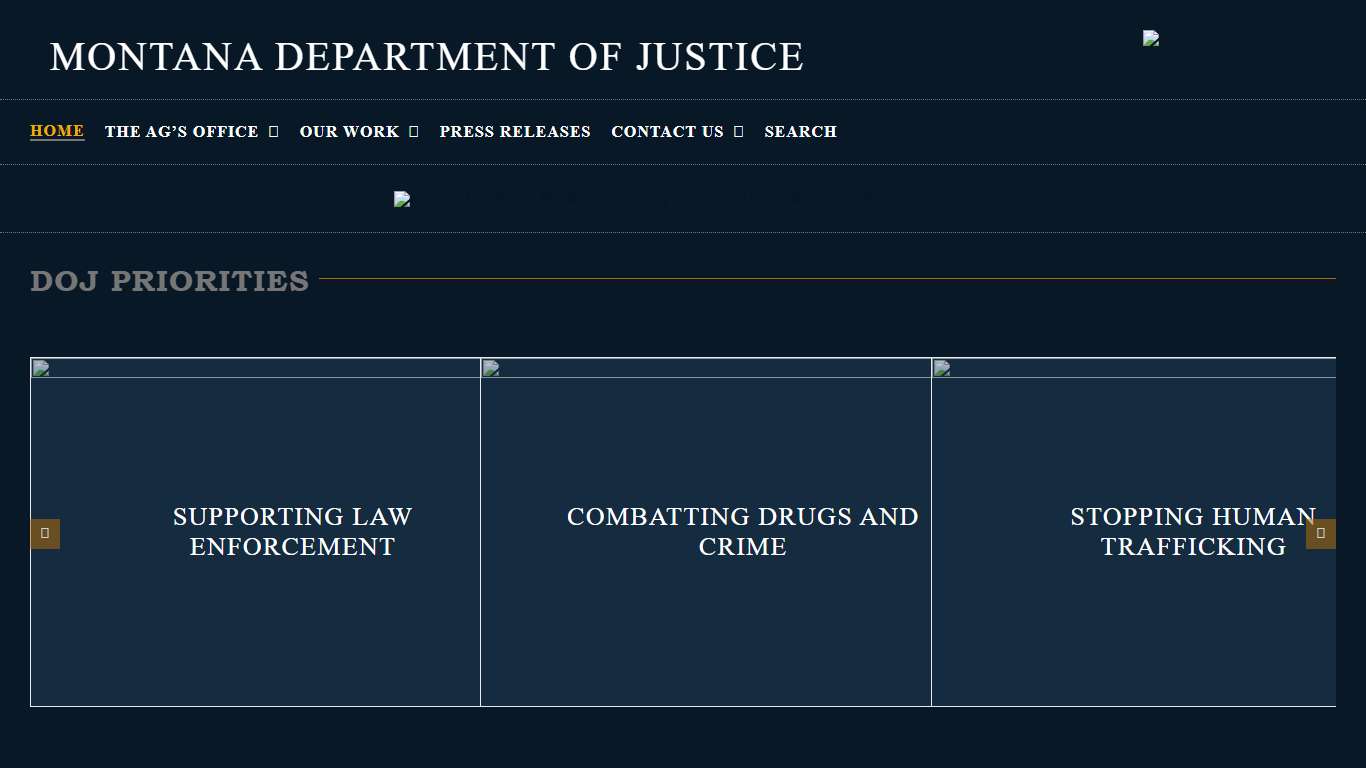 Montana Department of Justice